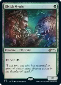 Elvish Mystic -Foil Near Mint MTG Secret Lair - Image 1