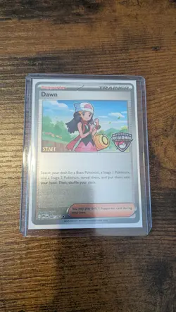 Dawn STAFF Regional Promo Pokemon Card 87/94 - Image 1