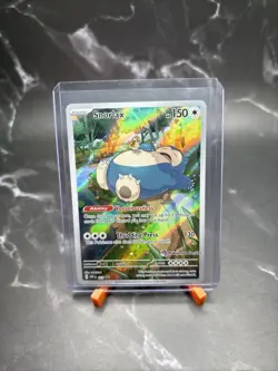 Pokemon Snorlax 051 Scarlet & Violet 151 Pokemon Center ETB Exclusive Promo NM - Image 1