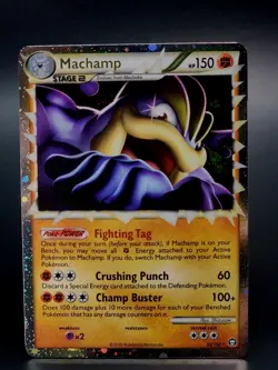 Pokemon Cards Machamp PRIME 95/102 Holo Rare Heartgold & Soulsilver Triumphant - Image 2