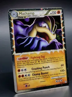 Pokemon Cards Machamp PRIME 95/102 Holo Rare Heartgold & Soulsilver Triumphant - Image 3