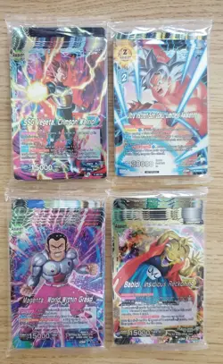 Promo Card Pack Sealed Bundle Dragon Ball Masters Over 80 Cards - Image 1