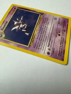 Pokemon TCG Haunter Fossil Card 21/62 Regular Non Holo Rare, 1999 Vintage - Image 2