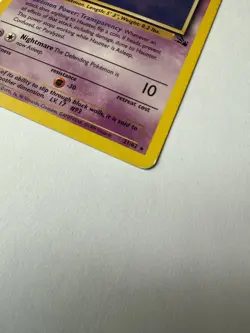 Pokemon TCG Haunter Fossil Card 21/62 Regular Non Holo Rare, 1999 Vintage - Image 5