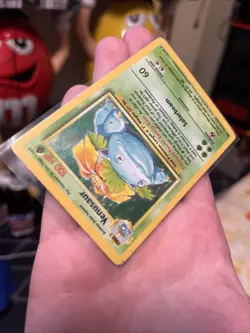 Pokemon TCG - Venusaur - 15/102 - Unlimited Base Set - Heavy Play Holo Rare 1999 - Image 4