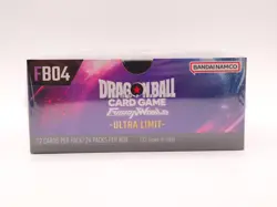 Dragon Ball Card Game Fusion World FB04 Ultra Limit Englisch Booster Display - Image 2