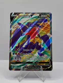 Garchomp V - 178/189 - Pokemon Astral Radiance Sword & Shield Full Art Card NM - Image 1