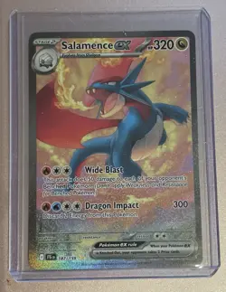 Pokemon TCG Salamence EX 187/159 Journey Together Card - Image 1