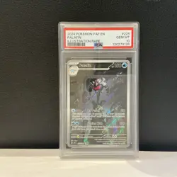 Pokemon TCG Palafin Illustration Rare Card Paldean Fates 225/091 - Image 1