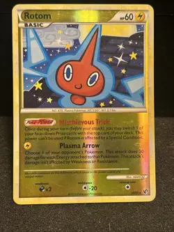 Rotom HGSS Undaunted 20/90 Rare Reverse Holo LP - ungraded Pokemon Card - Image 1