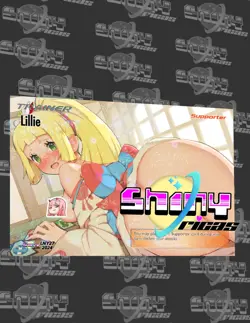 Shiny oricas-Waifu Goddess story- Custom Card-lillie-Lunar New Year-Fireworks - Image 1