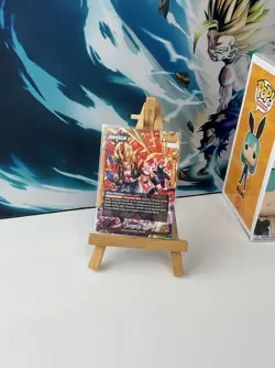 Dragon Ball Super Card Game Leader Gogeta Son Goku Vegeta FB08-073 - Image 1