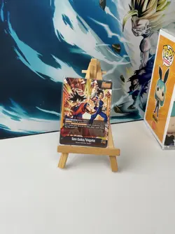 Dragon Ball Super Card Game Leader Gogeta Son Goku Vegeta FB08-073 - Image 2