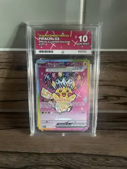 Ascended Heroes Pikachu Ex SIR277/217 Ace 10 - Image 1