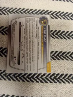 2025 Bowman Chrome #BCP-50 Jesus Made 1st Mega Box Mojo Refractor Brewers - Image 3