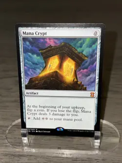 Magic The Gathering Mana Crypt - Eternal Masters Mythic Artifact Regular NM MTG - Image 1