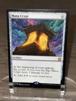Magic The Gathering Mana Crypt - Eternal Masters Mythic Artifact Regular NM MTG - Image 3