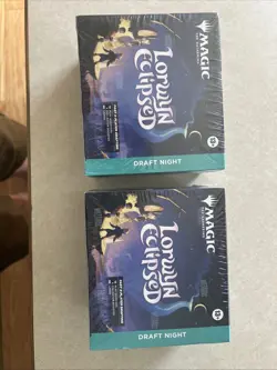 Magic the Gathering: Lorwyn Eclipsed DRAFT NIGHT Lot Of 2 Boxes - Image 1