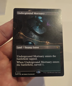 Underground Mortuary Land Rare Foil Borderless English #0333 - Image 1