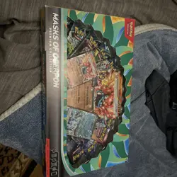 Pokemon Masks of Ogerpon Premium Collection Box New Sealed ERROR Flipped Promo - Image 1