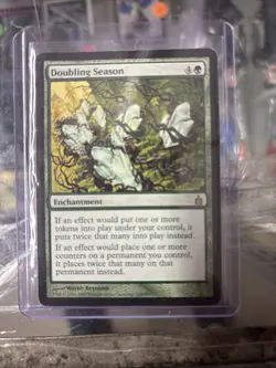 MP Doubling Season Ravnica: City of Guilds Regular Mtg Magic the Gathering - Image 1