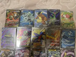 Pokemon TCG 20 Card Lot EX IR UR V Holo Foil English Various Sets - Image 2