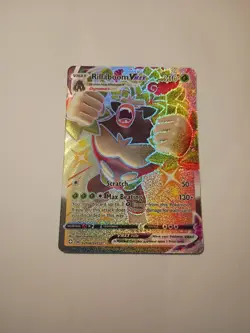 Rillaboom VMAX SV106/SV122 Shining Fates Full Art Ultra Rare Pokemon Card NM - Image 1