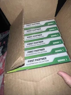 Pokemon TCG Mega Evolution First Partner Illustration Collection Lot Of 6 Sealed - Image 2