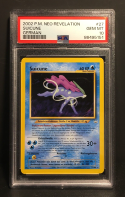 Suicune | Neo Revelation | PSA 10 Gem Mint | Deutsch | Pokemon - Image 1