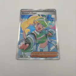 Emcee's Hype - 220/182 Ultra Rare Pokemon SV10: Destined Rivals - Image 1