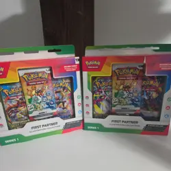 Pokemon TCG: First Partner Illustration Collection: Series 1 **LOT OF 2 INCLUDED - Image 1