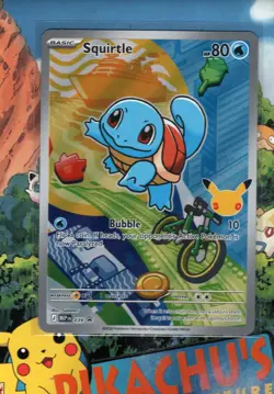 Pokemon TCG Squirtle MEP 039 Holo First Partner Promo NM/M - Image 1