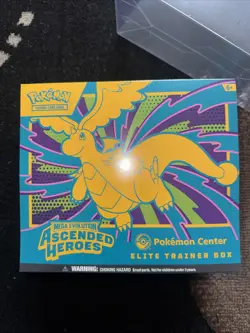 ASCENDED HEROES POKEMON CENTER ETB PC SEALED NEW NO RIPS OR TEARS SHIPS NEXT DAY - Image 2