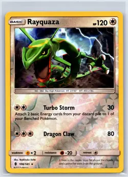 Rayquaza 106/145 Rare Guardians Rising Pokemon Reverse Holo NM/M - Image 1