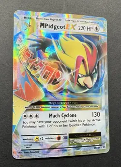 2016 POKEMON MEGA PIDGEOT EX 65/108 ULTRA RARE XY EVOLUTIONS ✨💖✨💖✨ - Image 2