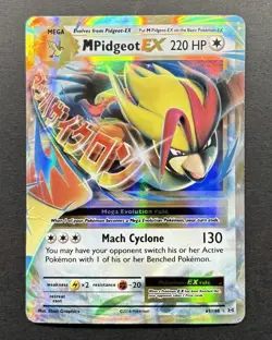 2016 POKEMON MEGA PIDGEOT EX 65/108 ULTRA RARE XY EVOLUTIONS ✨💖✨💖✨ - Image 4
