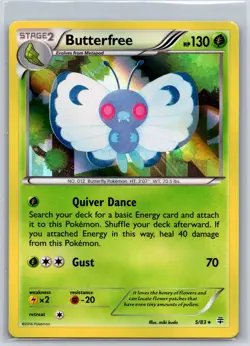 Butterfree 5/83 Holo Rare Generations Pokemon Holo NM/M - Image 1