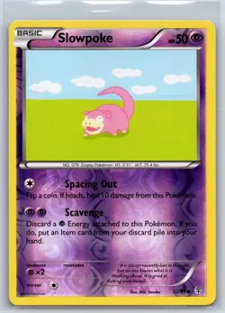 Slowpoke 32/83 Common Generations Pokemon Reverse Holo Near Mint - Image 1