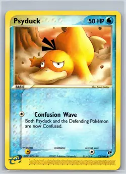 Psyduck 73/100 Common Sandstorm Pokemon NM/M 420-11 - Image 1