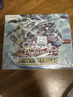 Yu-Gi-Oh Justice Hunters Booster Box Sealed English Brand New Konami - Image 1