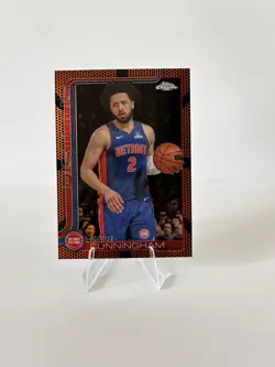 2025-26 Topps Chrome - Cade Cunningham Basketball Border Refractor #88 SP - Image 1