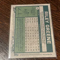 2026 Topps Heritage Riley Greene All Star Logo Variation SP #152 Tigers - Image 2