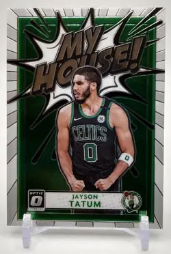 2020-21 Panini Donruss Optic #1 Jayson Tatum My House! SP Boston Celtics - Image 1