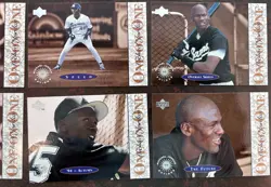 Michael Jordan Baseball Lot Upper Deck SP Top Prospects Barons 90s Cards - Image 4