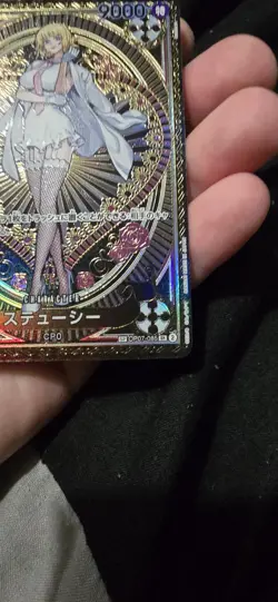 ONE PIECE Card Stussy SP OP07-085 SR A Fist of Divine Speed Japanese Mint - Image 5