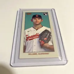 2024 Topps 206 Baseball Gavin Williams RC Rookie Card! CANVAS STOCK SP /25 (A1) - Image 1