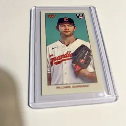 2024 Topps 206 Baseball Gavin Williams RC Rookie Card! CANVAS STOCK SP /25 (A1) - Image 2