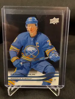 2025-26 Upper Deck Series 1 Rasmus Dahlin Clear Cut # 14 Buffalo Sabres SP - Image 1