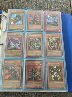 Yu-Gi-Oh! CCG Konami Card Lot Binder - Jinzo, Yata-Garasu, Chaos Emperor Dragon - Image 1