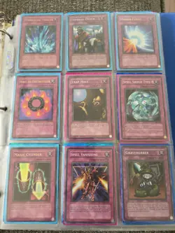 Yu-Gi-Oh! CCG Konami Card Lot Binder - Jinzo, Yata-Garasu, Chaos Emperor Dragon - Image 3
